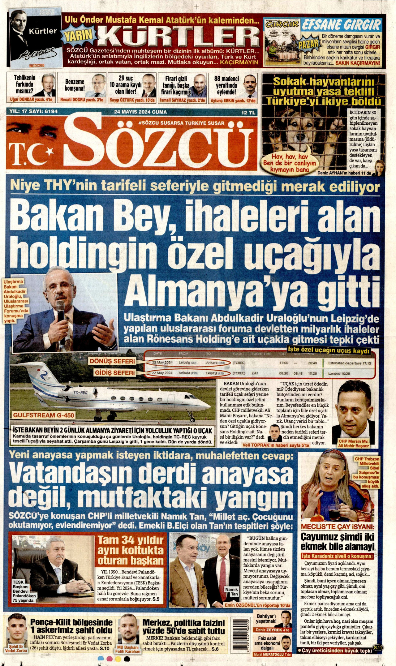 sozcu gazetesi 24 12 2021 turkiye nin gundemi mansethaber